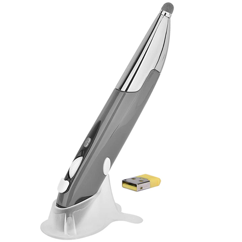 RV77 2,4G Беспроводная оптическая мышь 1600 dpi 4 кнопки карандаш USB эргономичные мыши для компьютера ноутбука рабочего стола