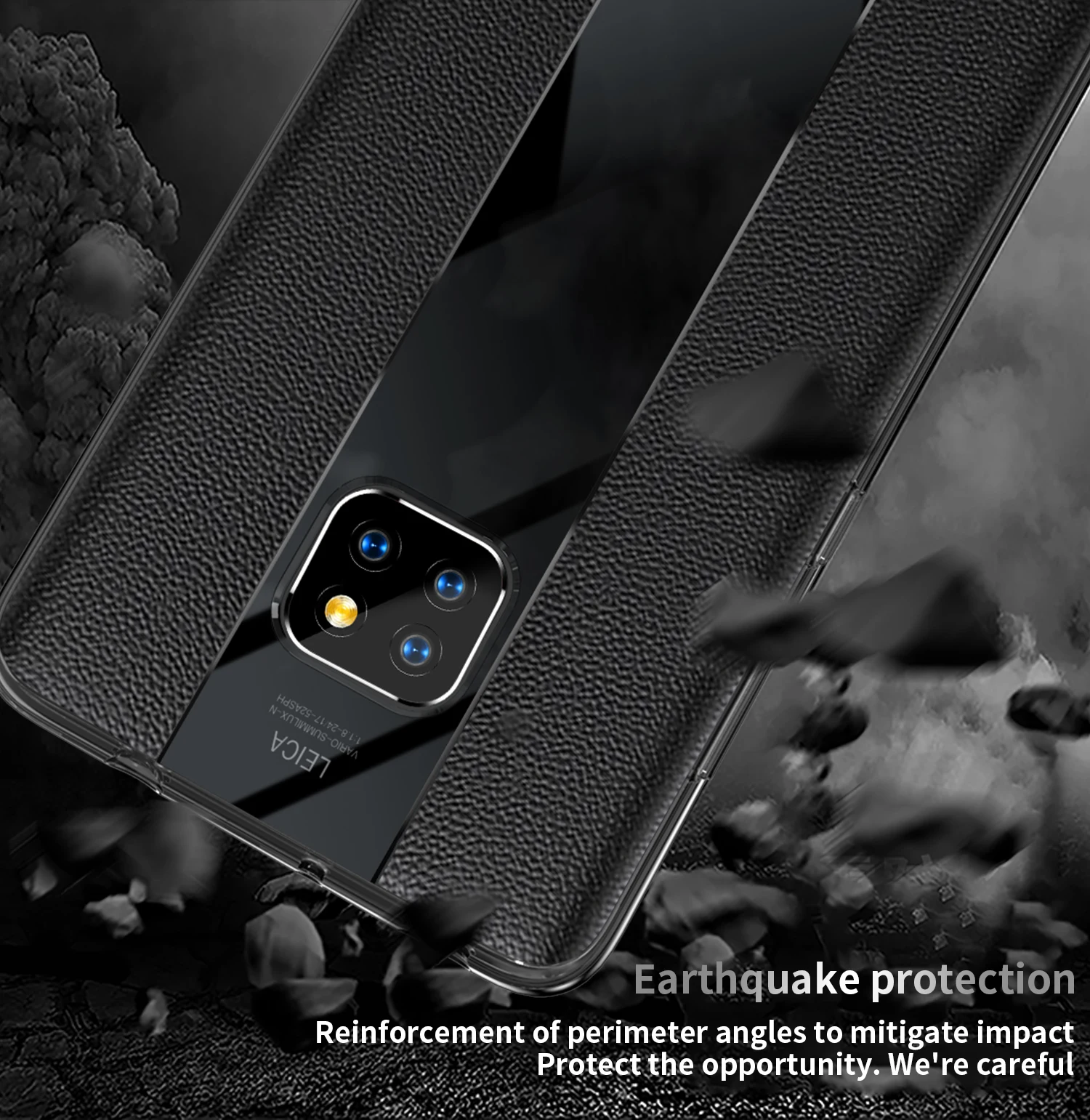 Чехол Porsche Design для телефона Huawei Mate 20 HD мягкий чехол из ТПУ и кожи прозрачный