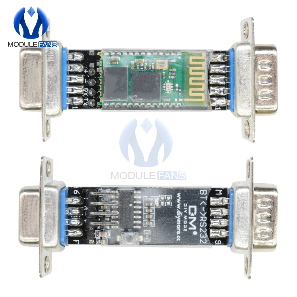 Для Arduino DB9 RS232 RF беспроводной Bluetooth V2.0 серийный модуль HC 06 ведомого