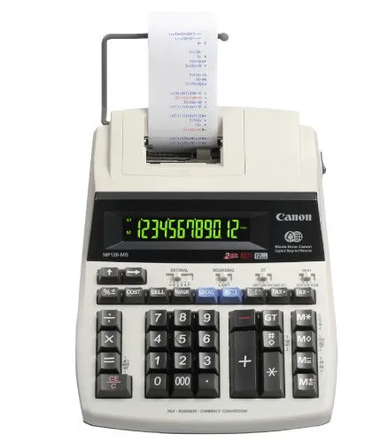 Печатный калькулятор MP 120 мг двойной цветной печати должен быть применим к