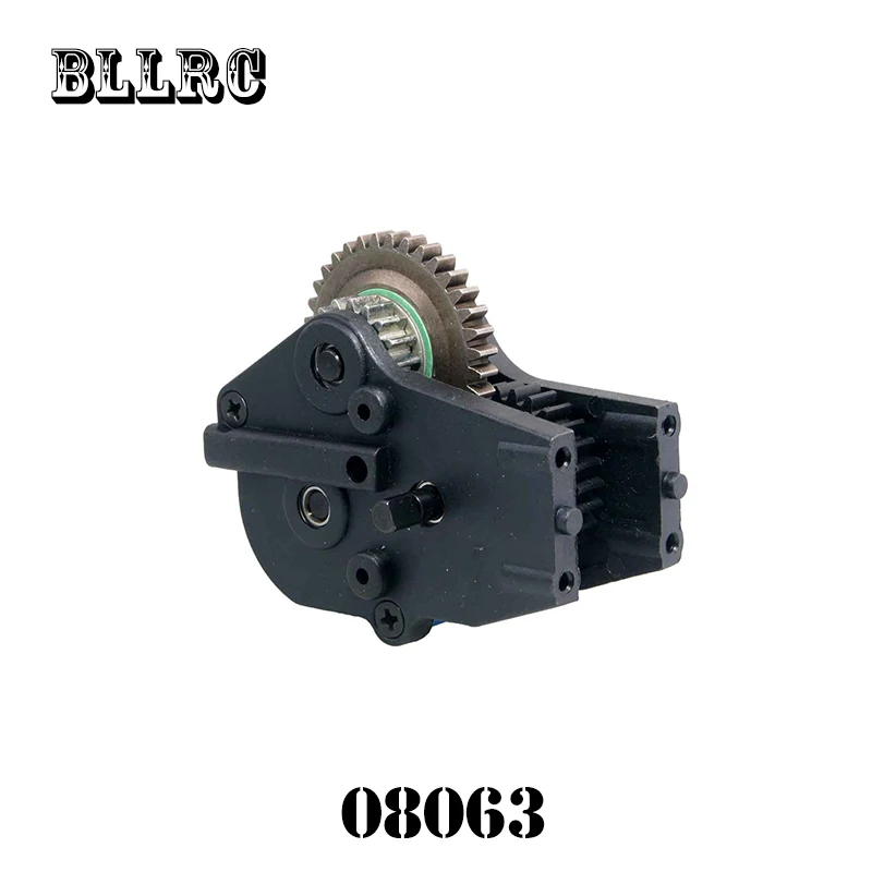 RC автомобилей 1/10 HSP 08063 редуктор с металлической diff. Шестерни коробка для 1:10 4WD