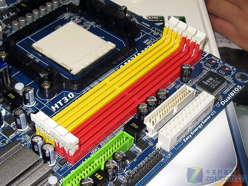 Gigabyte GA MA785GM US2H материнская плата для AMD 785G DDR2 USB2.0 16GB AM2/AM2 +/AM3 настольная
