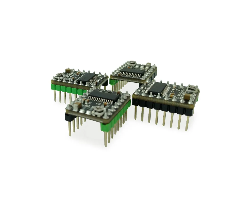 DRV8825 Драйвер шагового двигателя 4 слойная плата PCB с теплоотводом 3d части