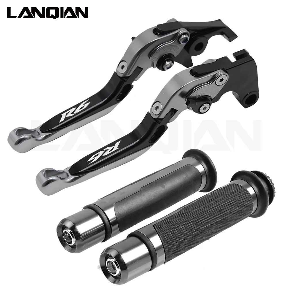 Складной тормозной рычаг сцепления для мотоцикла YAMAHA YZF R6 2018 2005 2006 2007 2008 2009 2010 2012