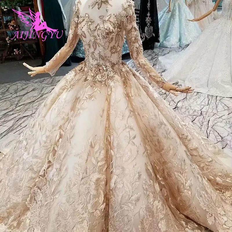 AIJINGYU Moroccan Wedding Dresses Long Sexy Robe Discount Queen Pricess Guest The Bridal Shop Lace Cap Sleeve