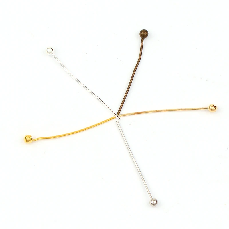 Новинка 20 мм булавки в форме головы из розового золота серебра античной бронзы и