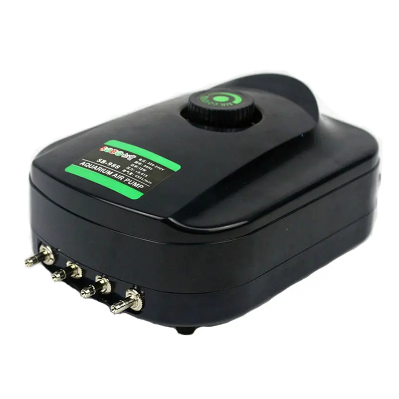 Аквариумный воздушный насос 220 В переменного тока компрессор беззвучный рыбы