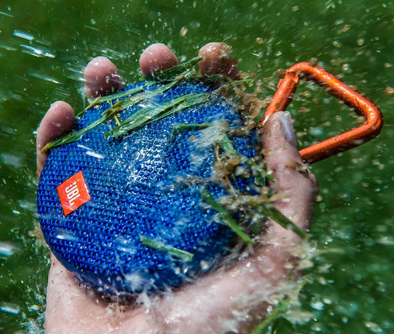 JBL Clip2 Музыкальная Коробка 2 Bluetooth портативный динамик аудио открытый мини звуковой динамик IPX7 водонепроницаемый дизайн Hi-Fi без шума разговора