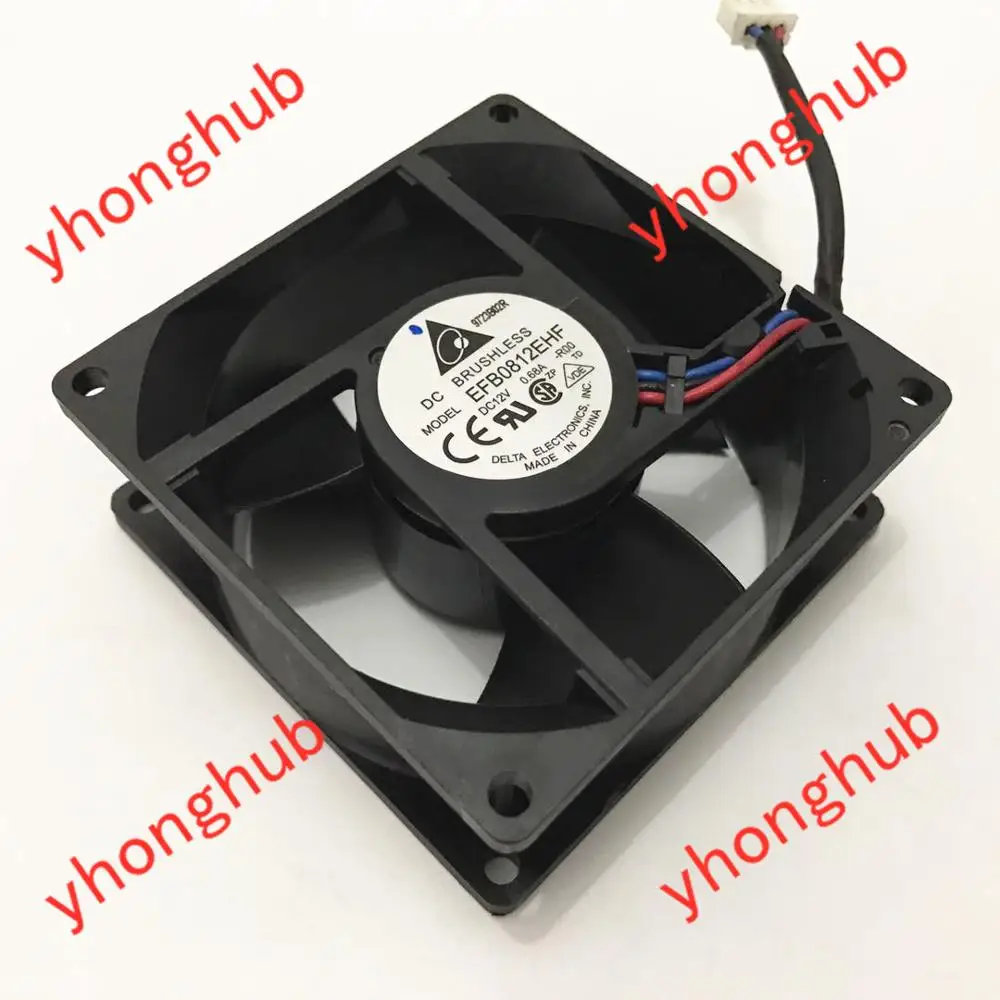 Вентилятор охлаждения сервера Delta Electronics EFB0812EHF R00 DC 12 В 0 68 а 80x80x32 мм | Компьютеры и