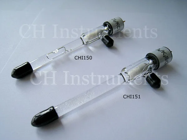 Насыщенный каломельный электрод CHI150/опорный из сульфида ртути CHI151 | Электроника