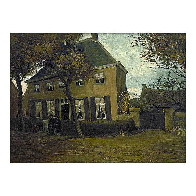 Ван Гог дом жреца diy живопись по номерам художественная краска импрессионист