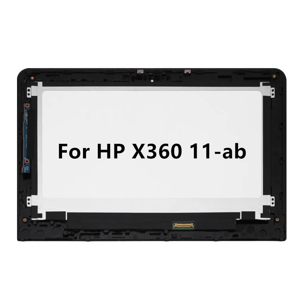 ЖК-дисплей с сенсорным экраном дигитайзер в сборе+ рамка для hp Stream x360 11-ab серии 11-ab000nl 11-AB045tu 11-ab043tu 11-ab030tu