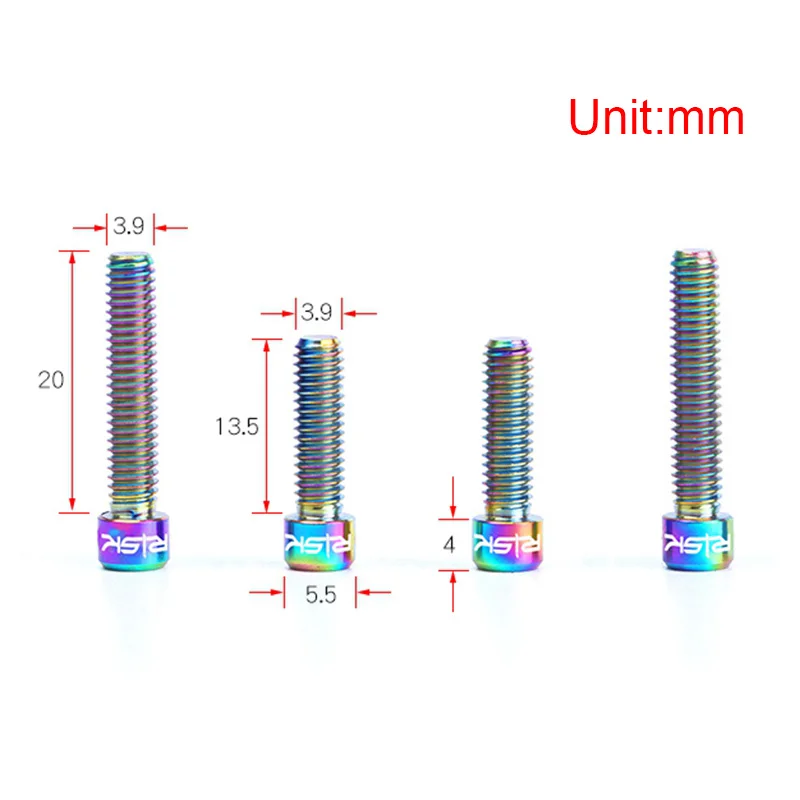 Велосипедные части для дорожного горного велосипеда легкие M4 велосипедные винты