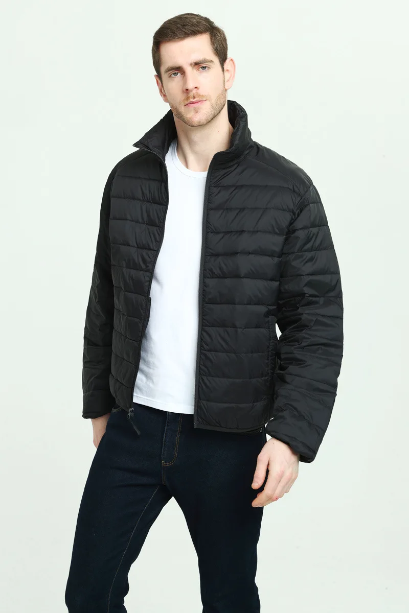 Winter Jacket Men 2018 Fashion Stand Collar Male Parka Mens Solid Thick Jackets and Coats Man Parkas | Мужская одежда