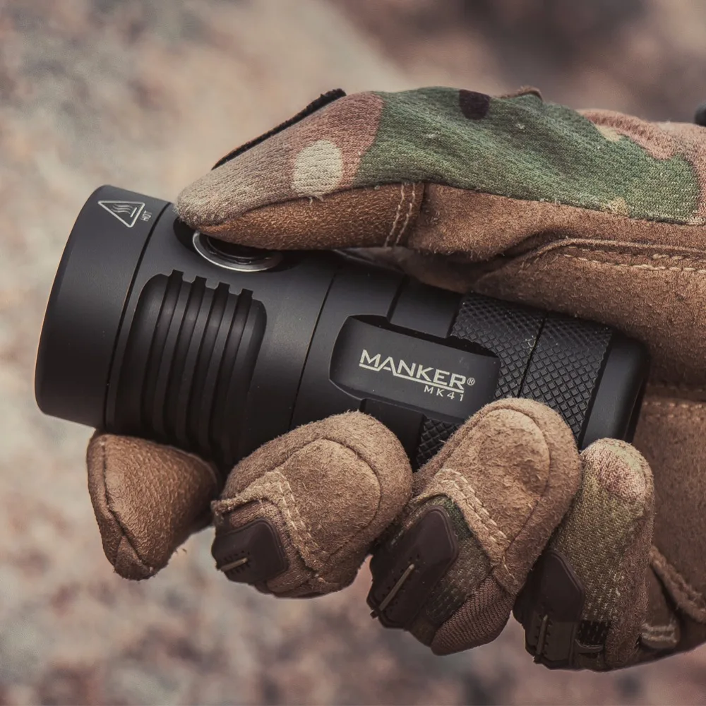 Фонарик Manker MK41 4 AA HD 2000 лм Cree XHP35 светодиодный фонарик компактный для запуска