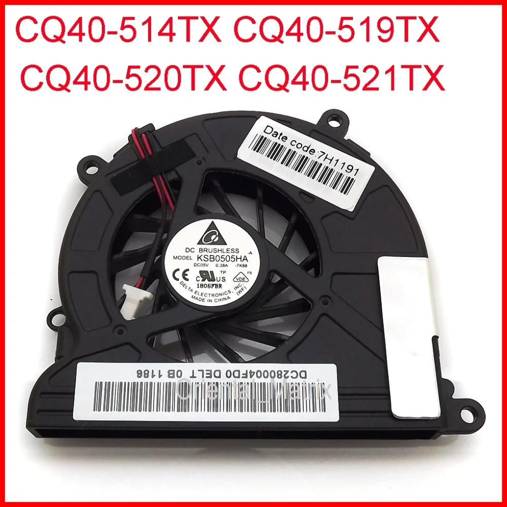 Original new KSB0505HA-7K88 DC5V 0.38A For HP CQ40-514TX CQ40-519TX CQ40-520TX CQ40-521TX Laptop CPU Cooler Fan | Компьютеры и офис