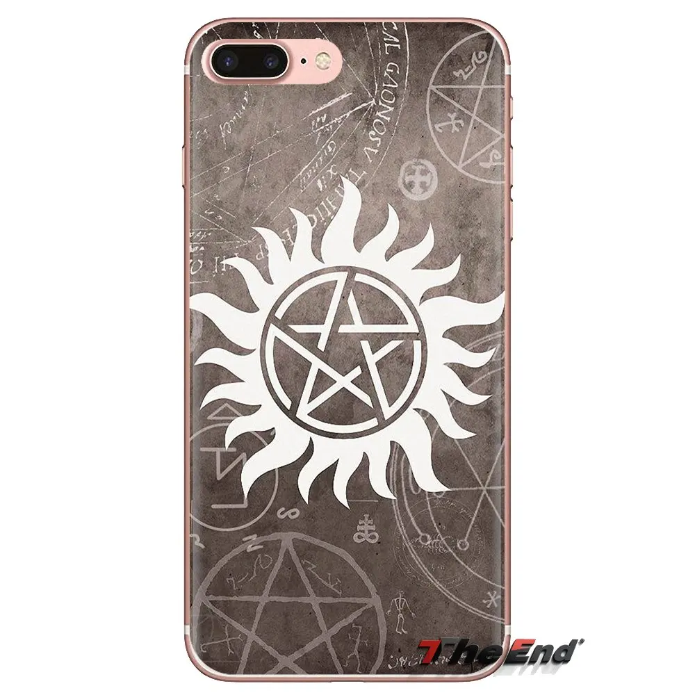 For HTC One U11 U12 X9 M7 M8 A9 M9 M10 E9 Plus Desire 630 530 626 628 816 820 830 Supernatural TV Show Quotes logo Art Soft Case |
