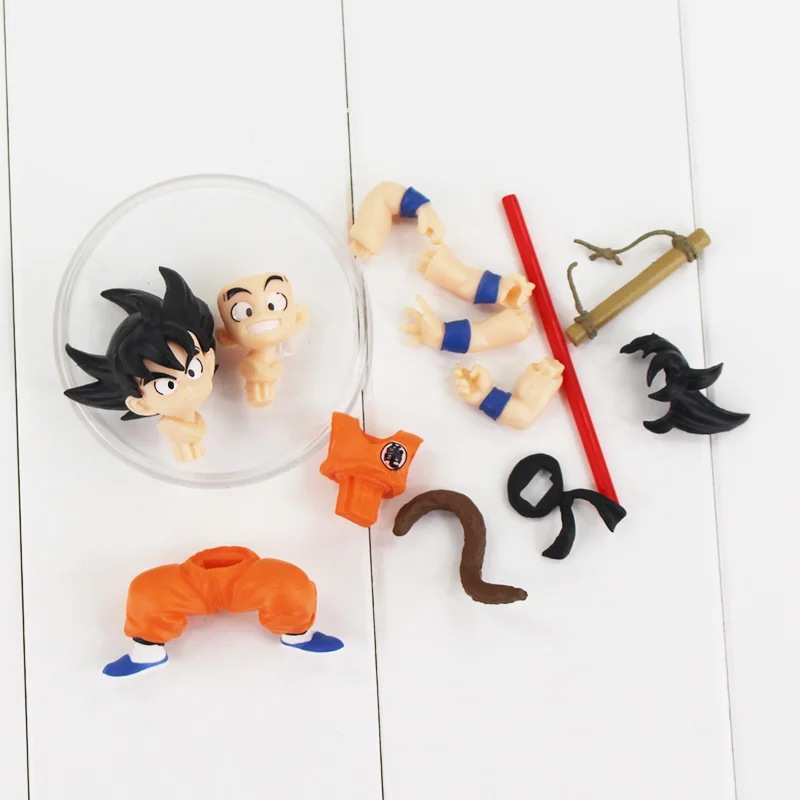 7 см фигурка Dragon Ball Сон Гоку Дети Стиль фигурки куклы ПВХ Модель игрушки
