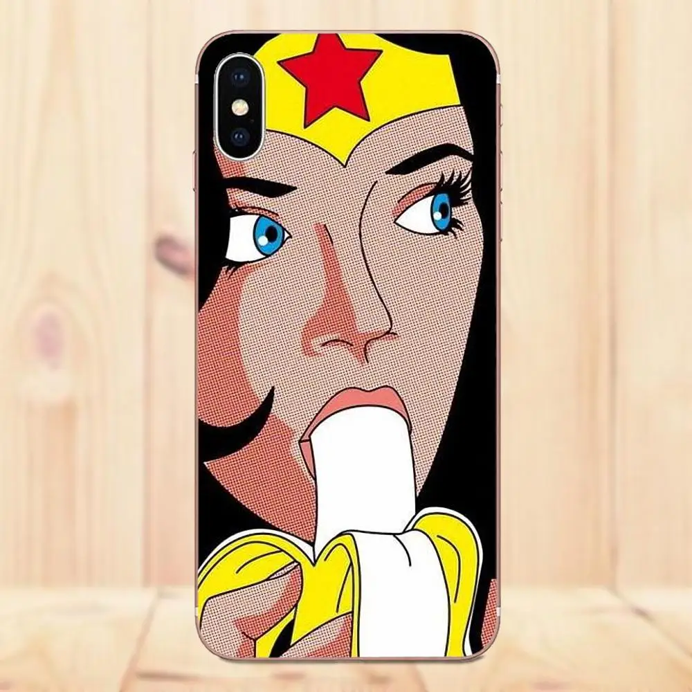 Специально для Huawei Honor 4C 5A 5X 6A 6C 6X 7X 9 V8 V10 Mate 7 8 10 P9 P20 Pro Lite Play Fashion Red Hair Crying Comic Girl |