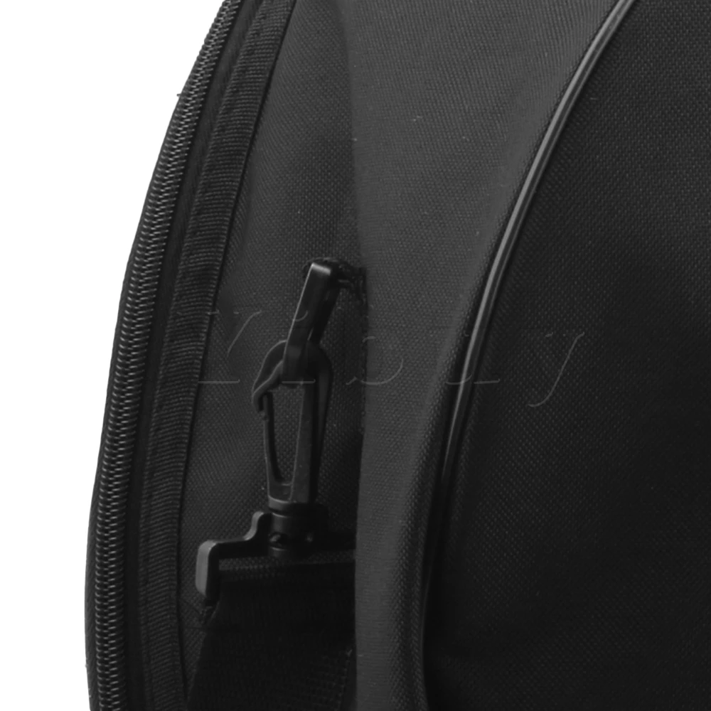 Yibuy 15 75 дюйма 600D Водонепроницаемая Ткань Оксфорд Мягкая подкладка Snare барабанная