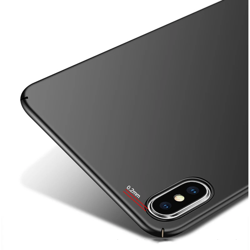 0.3MM Ultra Thin Hard PC Case On For iPhone X XS Max XR Cover For iPhone 8 7 6 14 Plus 11 13 12 Mini Pro Max SE Protective Cases
