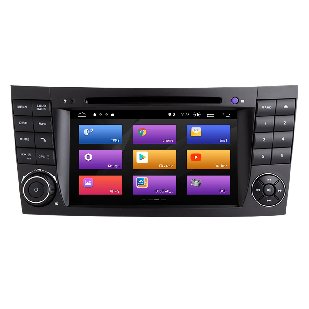 2 Din Android 9 0 автомобильный dvd плеер для Mercedes W211 E320 W219 W463 CLS350 CLS500 CLS55 E200 E220E240E350 радио GPS