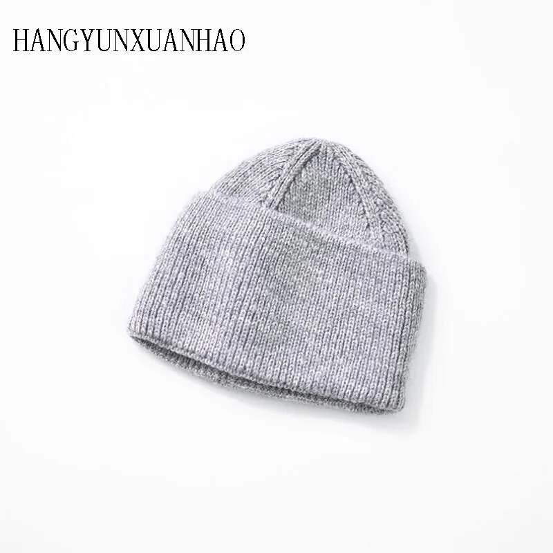 BINGYUANHAOXUAN шапка бини Женская осенне зимняя вязаная для часов шерстяная плетеная