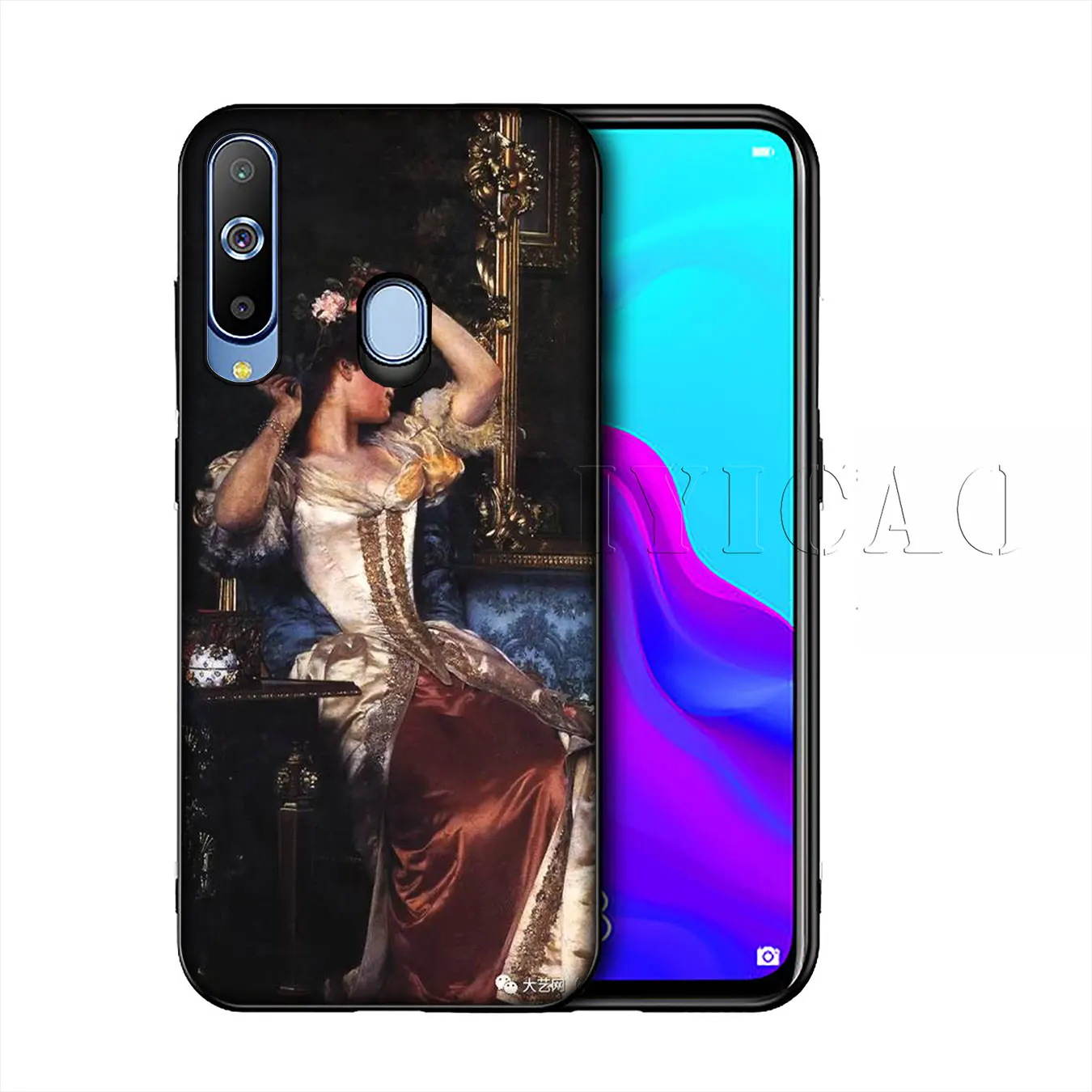 IYICAO классический силиконовый мягкий чехол для Samsung Galaxy A10 A30 A40 A50 A70 M10 M20 M30|Бамперы|