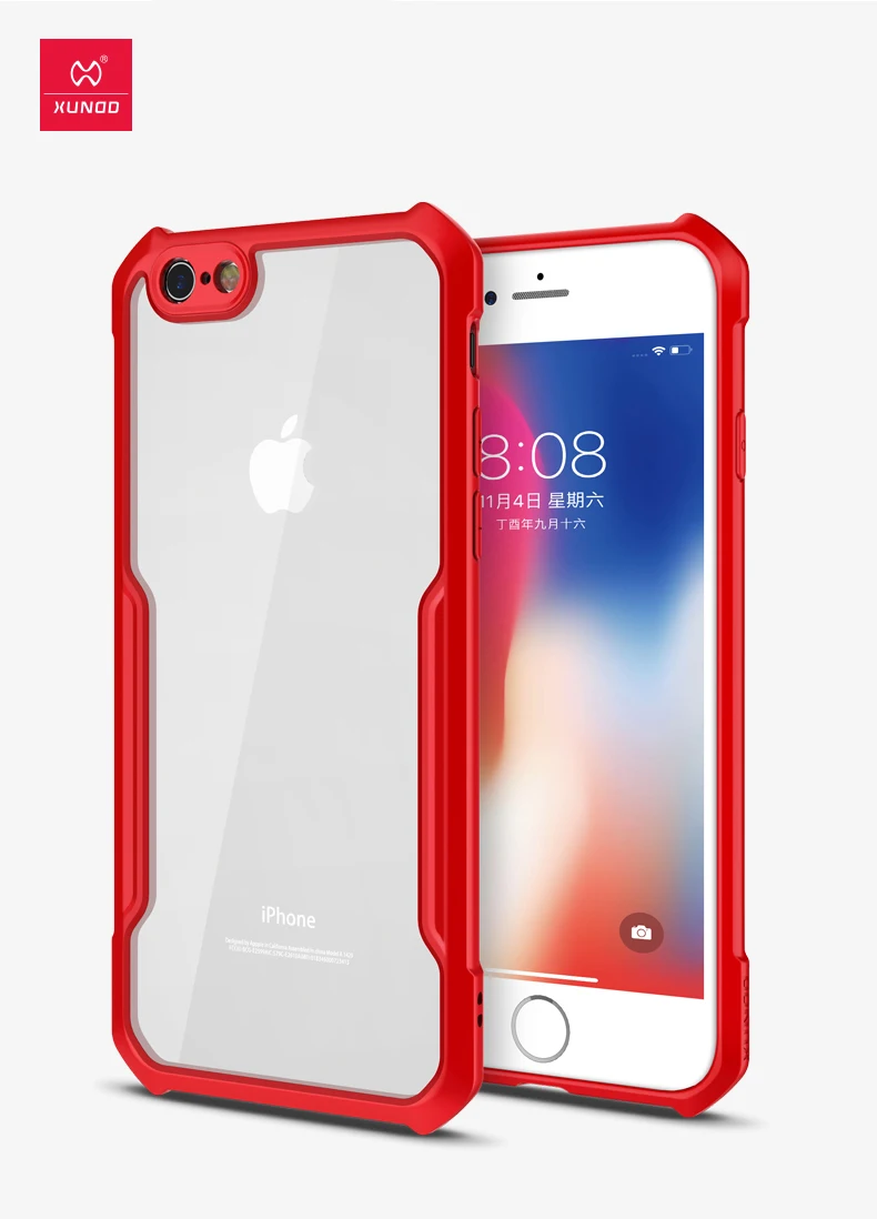 XUNDD противоударный чехол для телефона для iphone 6, 6s, 7, 7 Plus, 8, 8 Plus, чехол-бампер для телефона, Магнитный чехол для X, XS, MAX, XR