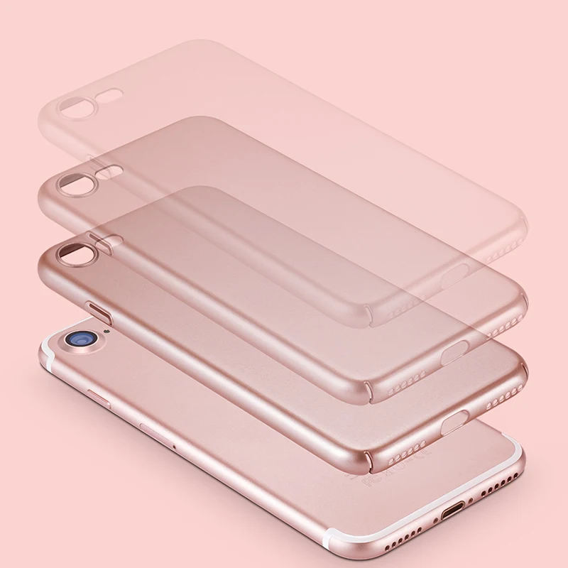 Чехол Keyounton для iPhone X черный чехол матовая жесткая сумка мобильного телефона 6 S Plus