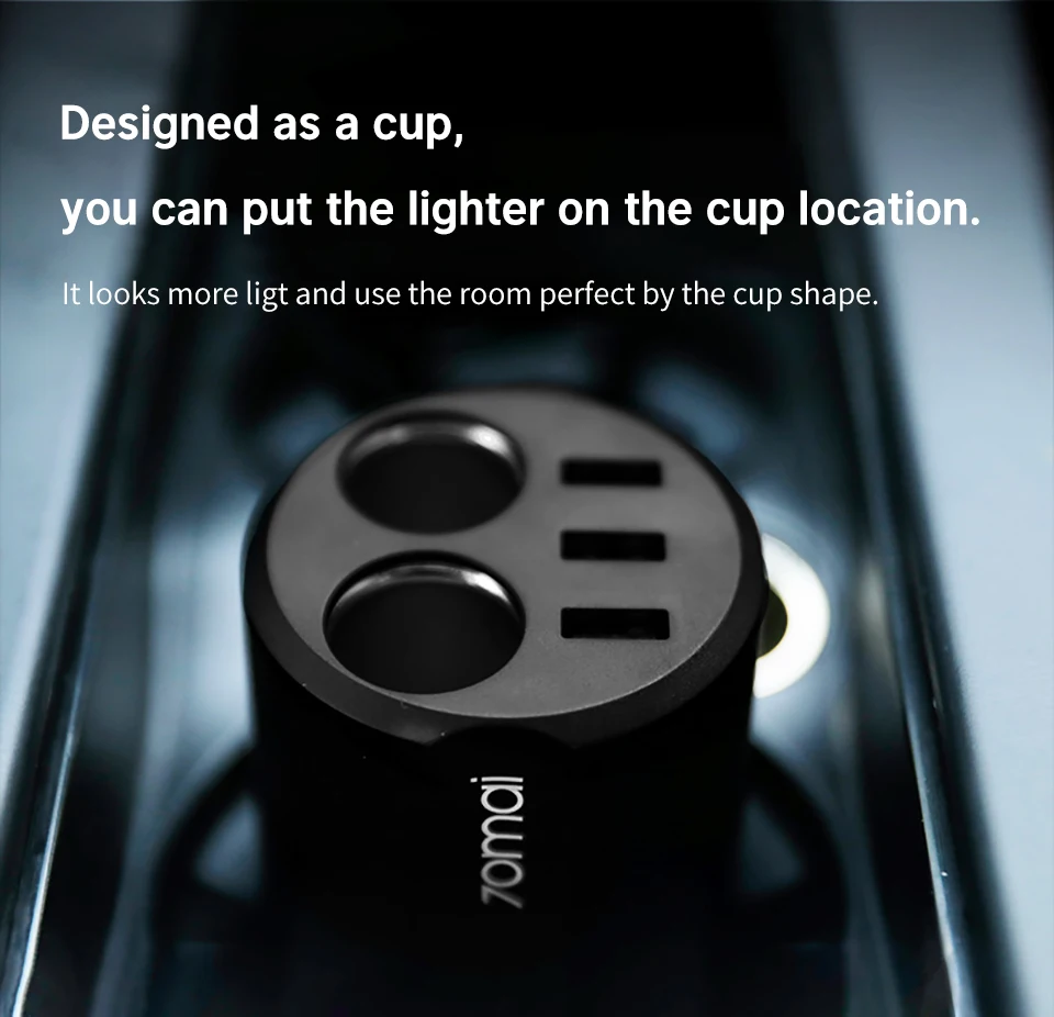70mai розетка для автомобильного прикуривателя Pro 70mai USB Автомобильное зарядное устройство мульти Авто адаптер питания 70MAICar разветвитель для P30 для Mi9