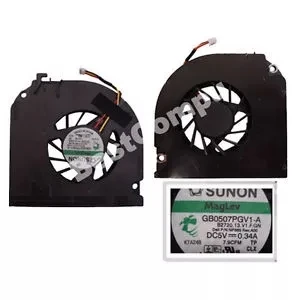 Охлаждающий вентилятор для процессора DELL Latitude D820 D830 D531 M65 M4300 M6300 1531 pp04x GB0507PGV1 A