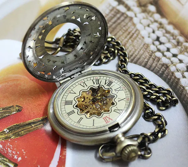 Женские карманные часы редкие бронзовые бесплатная доставка|watch with usb storage|necklace