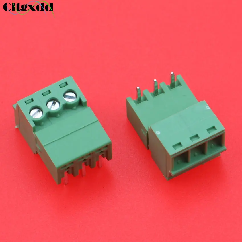 1 шт. Шаг 3 81 мм 3-контактный разъем для печатной платы клеммные колодки коннектор