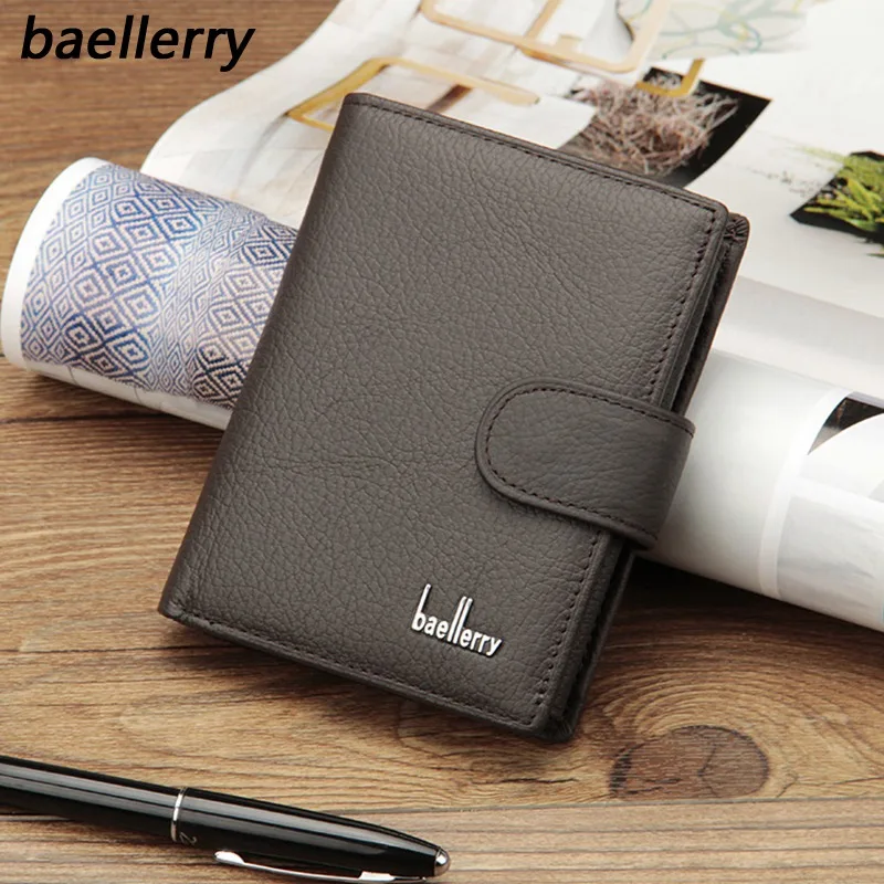 Baellerry кошелек Для мужчин Элитный бренд Женские Кошельки Короткие Молодежные