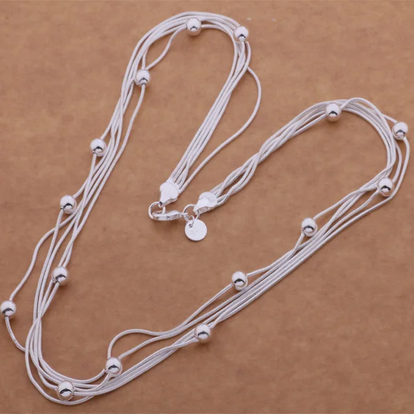 Женская подвеска серебряного цвета, в стиле ретро