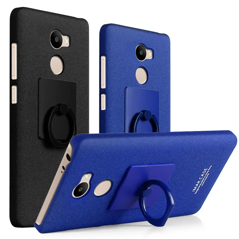Марка Imak Экран протектор для Xiaomi Redmi 4 чехол + ковбой матовый Телефонные чехлы