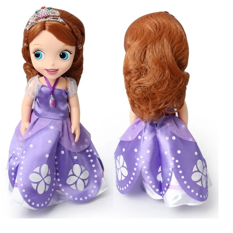 Кукла Софии Эльзы Анны первая Принцесса виниловая игрушка аксессуары для детей