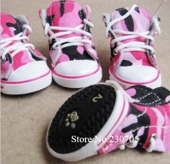 Высокое качество 4 шт./лот собака обувь cat выгула собак самая модная с