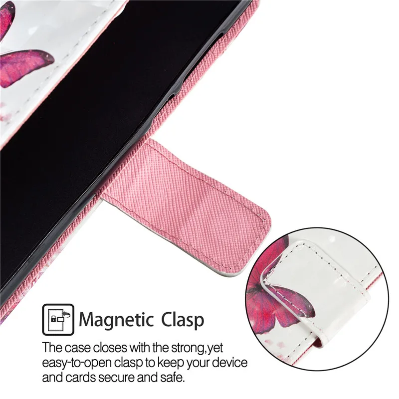 Для Huawei P Smart Case PSmart чехол флип-чехол для телефона из искусственной кожи FIG-L31 FIG-LA1