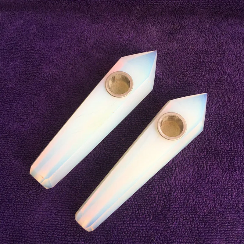 1 шт. держатель для сигарет с натуральным прозрачным опалом|Камни| |