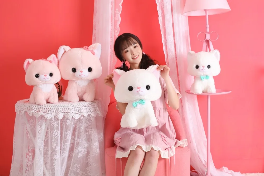 Дропшиппинг Millffy Новое поступление милые Peluche котенок игрушка кошка чучело животное плюшевая кошка мягкая игрушка плюши кукла для маленьких девочек дети