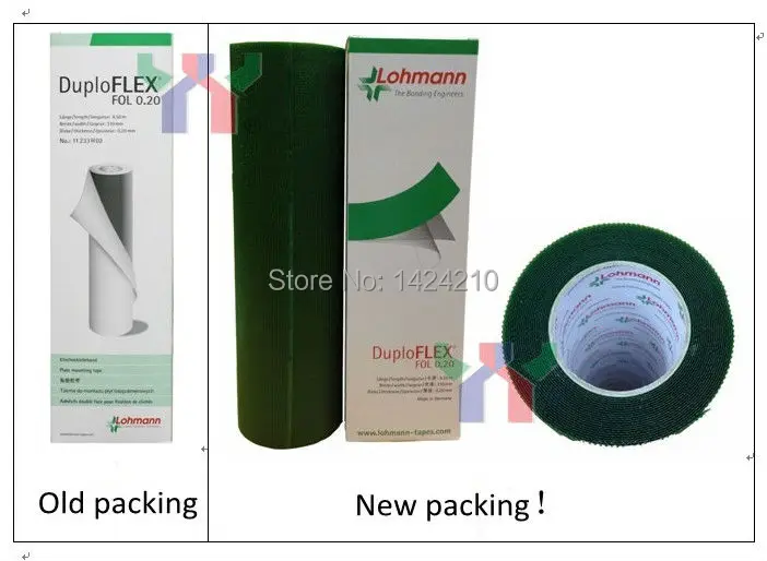 Германия Lohmann Duploflex Fol 0 20 мм лента для полимерной пластины 1 рулон|tape|tape tape |
