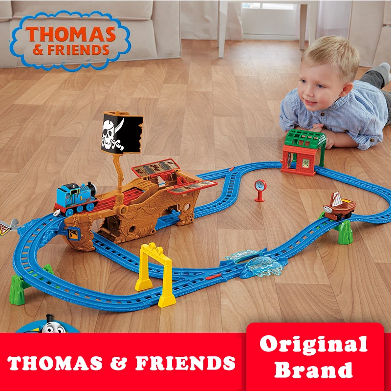 

Genuine Thomas & Friends Rail Toy Building Diecast Brinquedos Train Track Accessories CDV11 For Children Birthday Gift