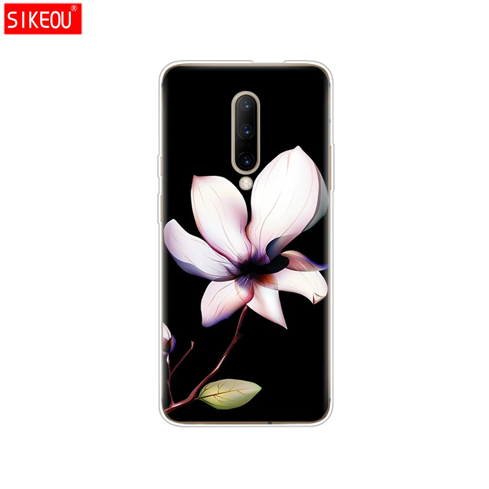 12082 Силиконовый чехол для oneplus 7 Чехол для one plus 7 pro чехол etui чехол для oneplus 7 pro чехол coque сумка бампер 1+ 7 цветок - Color: 12082