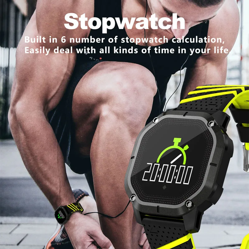 K5 Смарт часы IP68 Водонепроницаемый Велоспорт трекер Браслет монитор сердечного