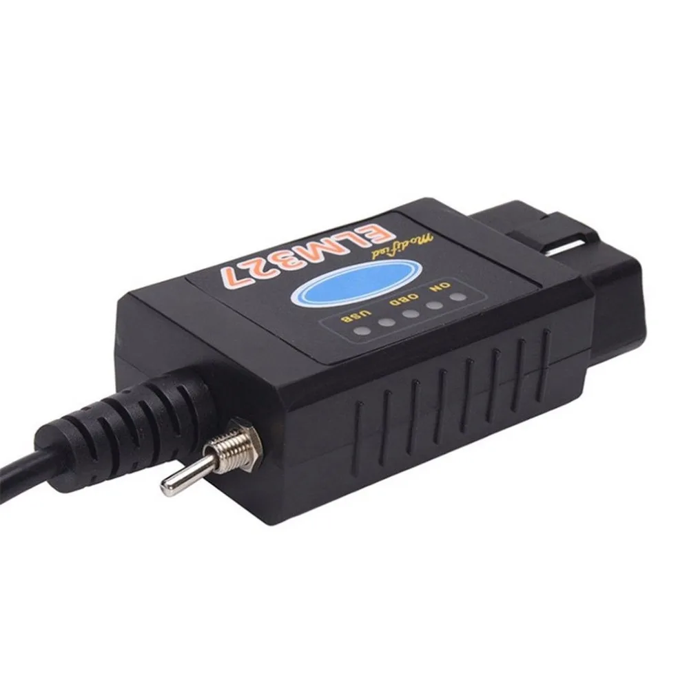 ELM327 USB FTDI/PIC18F25K80 Chip Code Reader for Ford HS CAN/MS CAN Switch Car Vehicle OBDII Diagnostic Tool Interface |