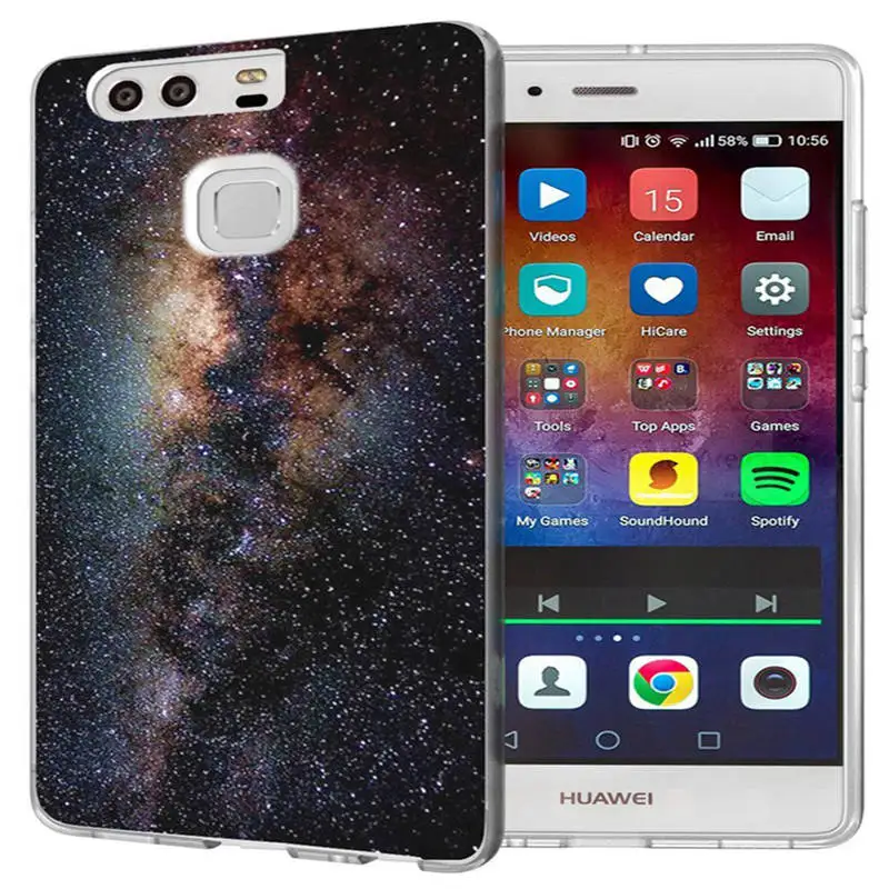ТПУ роскошь для huawei P9 Lite/P8 Lite/P10Lite Y5 II 2 Y5ii Y6 Мягкий дизайн обложки Мрамор задняя