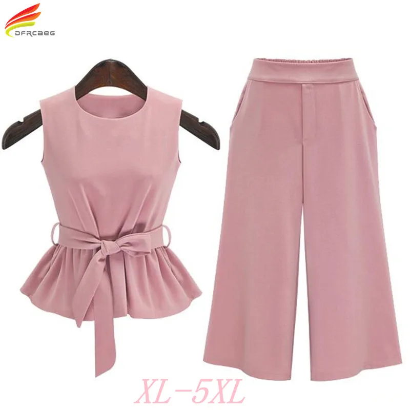 Женский костюм с коротким рукавом большие размеры 5XL комплект 2 шт. европейский