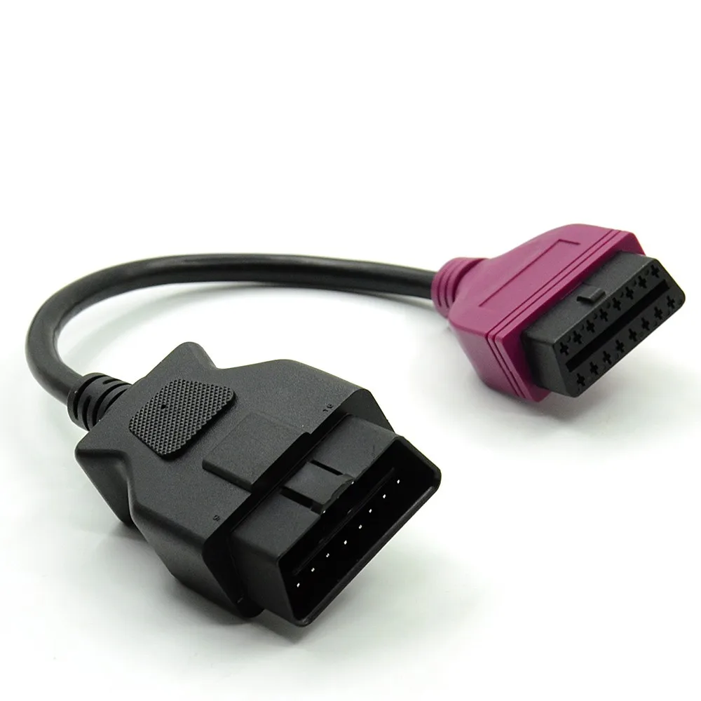 4 шт./лот высококачественный разъем fiatecuscan OBD2 Диагностический кабель для Fiat ECU